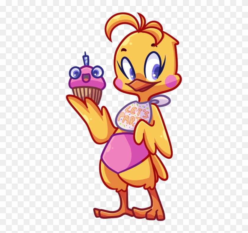 Toy Chica By Looji - Fnaf Toy Chica Chibi #421009