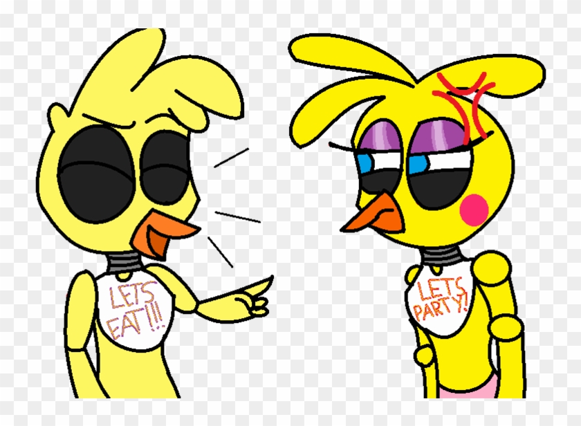 Chica Makin' Fun Of Chickadee - Cartoon #421015