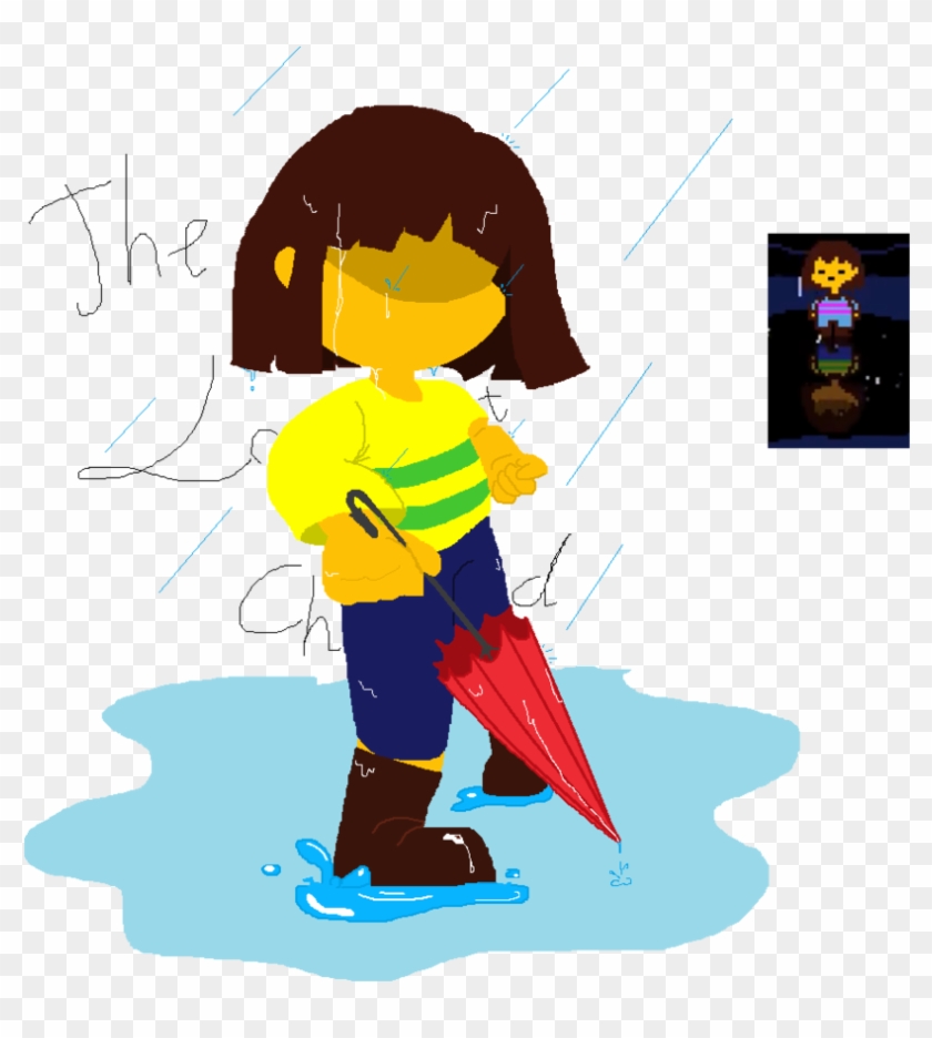 The Lost Child By Art In Heart4va - Undertale Unused Child #421087