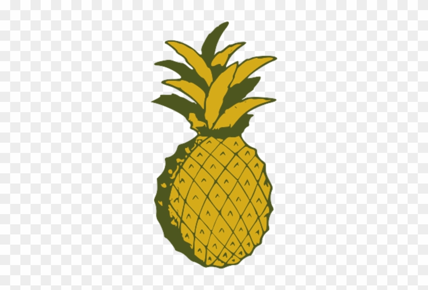 Pineapple Png Pineapple Yellowish Green Png Image - Clip Art #421125