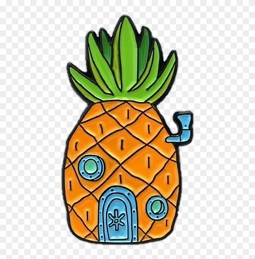 Report Abuse - Spongebob Pineapple Pin #421135