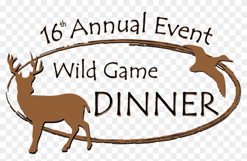 Graphic Wild Game Dinner Tickets 260kb - Wild Game Dinner Clip Art #421152