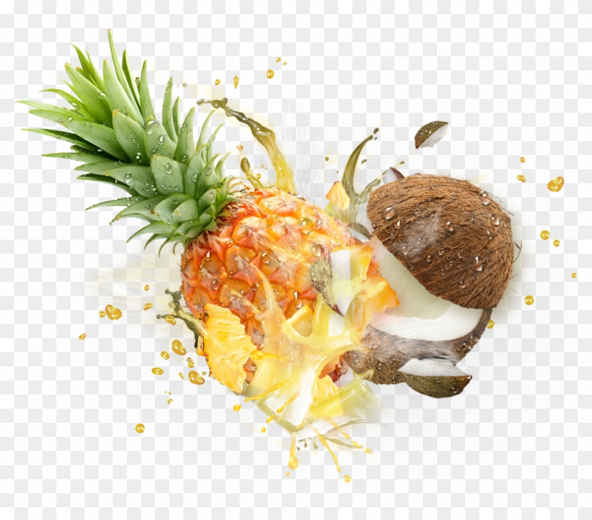 Pineapple Coconut - Pineapple Coconut Png #421162