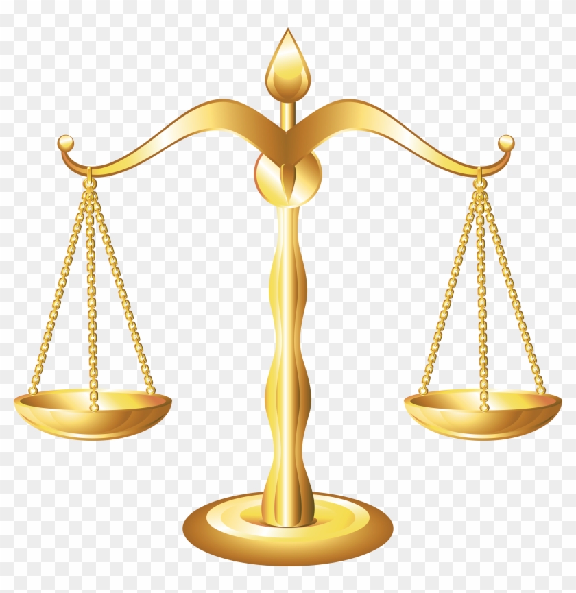 Measuring Scales Justice Royalty-free - Scales Of Justice Clipart #421207
