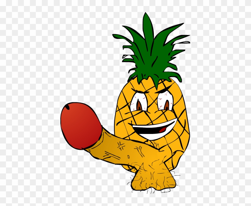 And Here's A Pineapple With A Veiny Penis - Penis In A Pineapple #421257