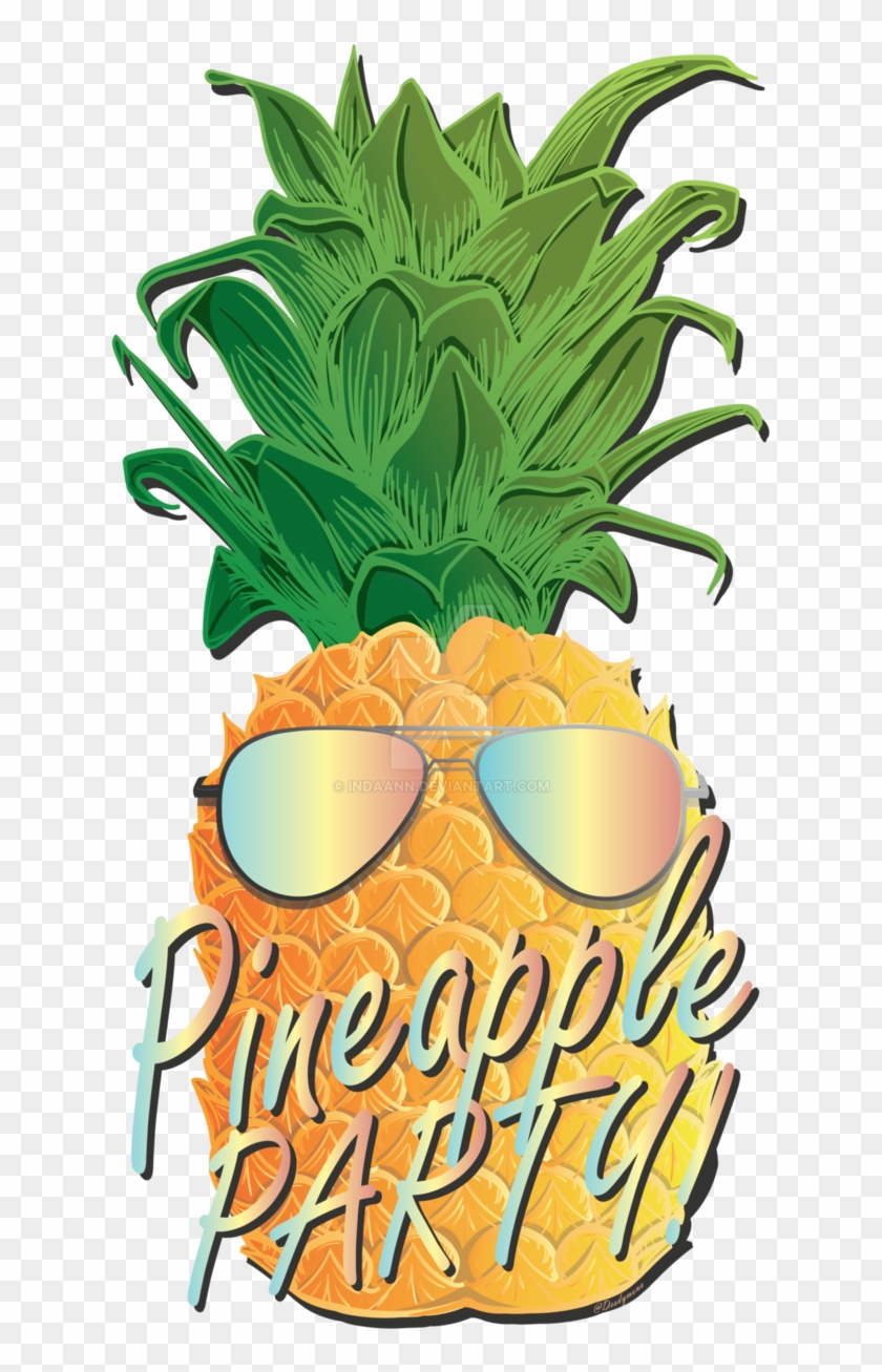 Pineapple-sunglasses By Indaann - Drawing #421268