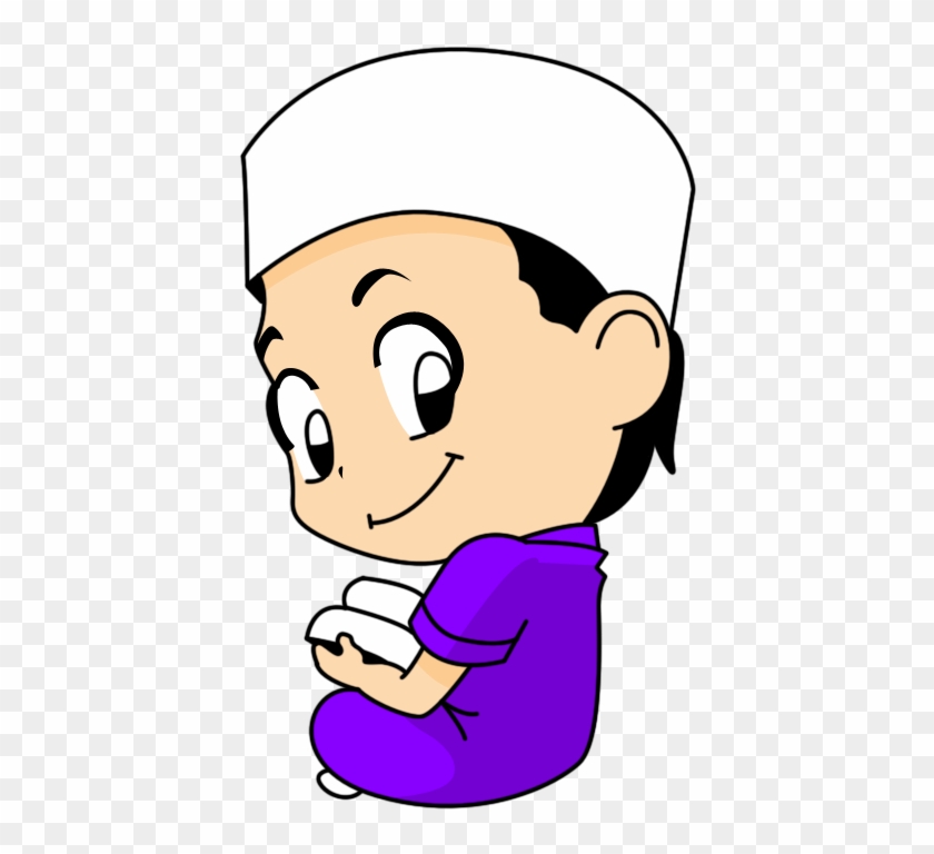 Islam Clipart - Cute Muslim Boy Cartoon #421267