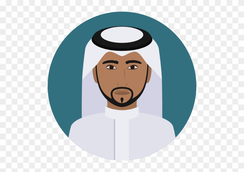 User Icon - Arab Man Vector Png - Free Transparent PNG Clipart Images  Download
