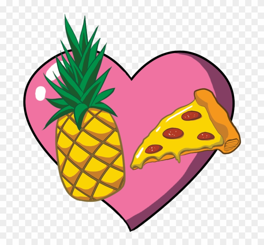 Pineapplepizzalogopink - Sticker #421284