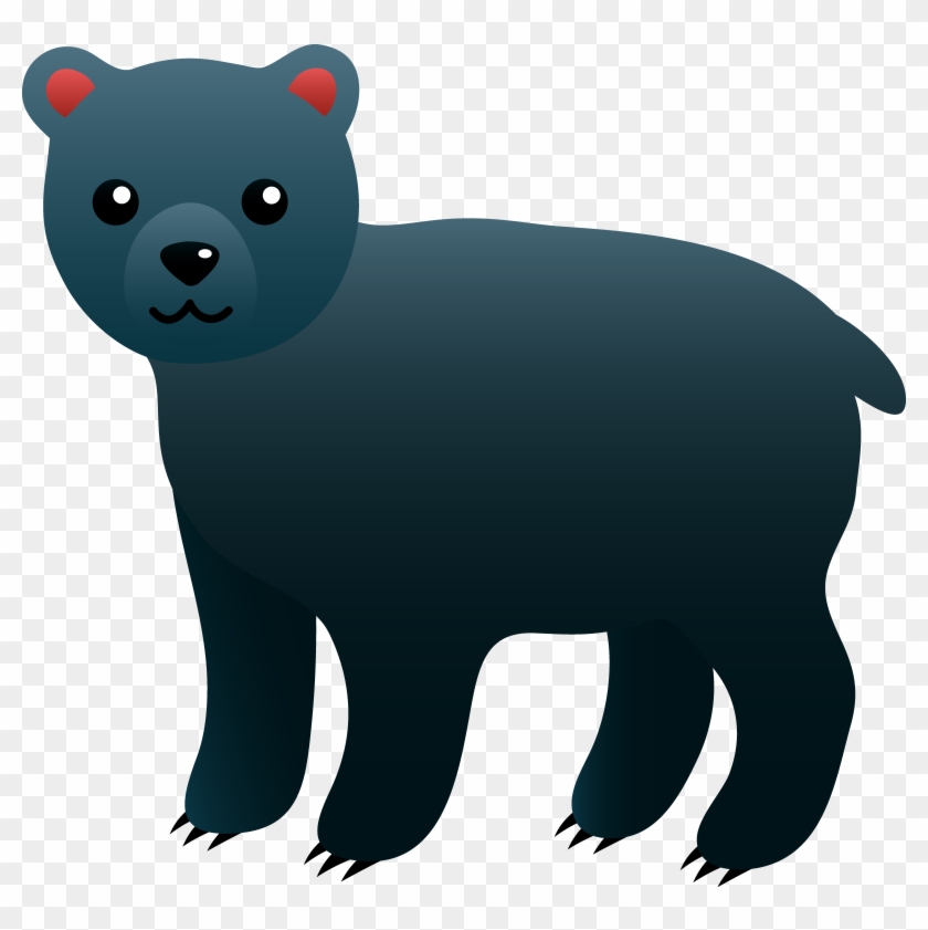 Black Bear Clip Art Free - American Black Bear Clipart #421290