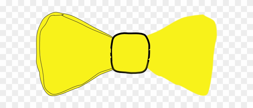 Yellow Bow Tie Clipart #421289