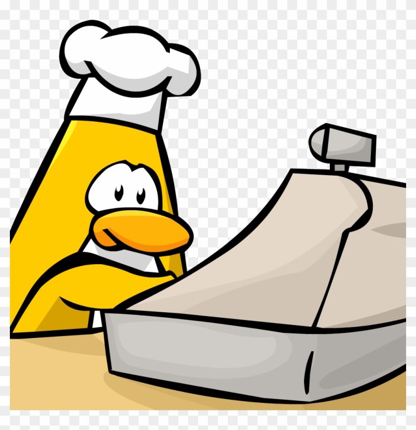 Penguin And Cash Register Pizza Parlor Random Name - Penguin And Cash Register Pizza Parlor Random Name #421293