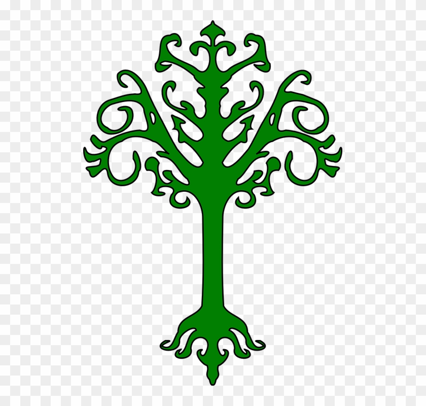 Heraldic Clipart 22, Buy Clip Art - Arbre Héraldique #421375