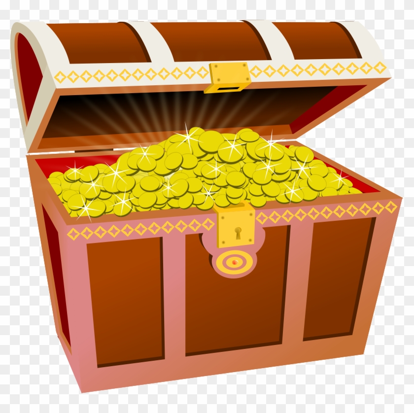 Treasure Chest Clip Art - Treasure Chest Clipart #421424