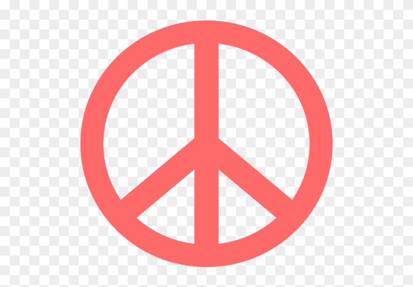 Indian Red 1 Peace Symbol 2 Svg Scalable Vector Graphics - Describe Me In Three Words #421457
