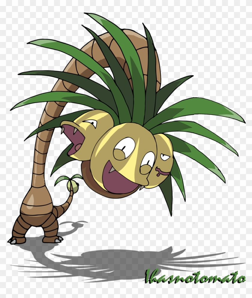 Alola Exeggutor By Ihasnotomato - Exeggutor Pokemon Fan Art #421489