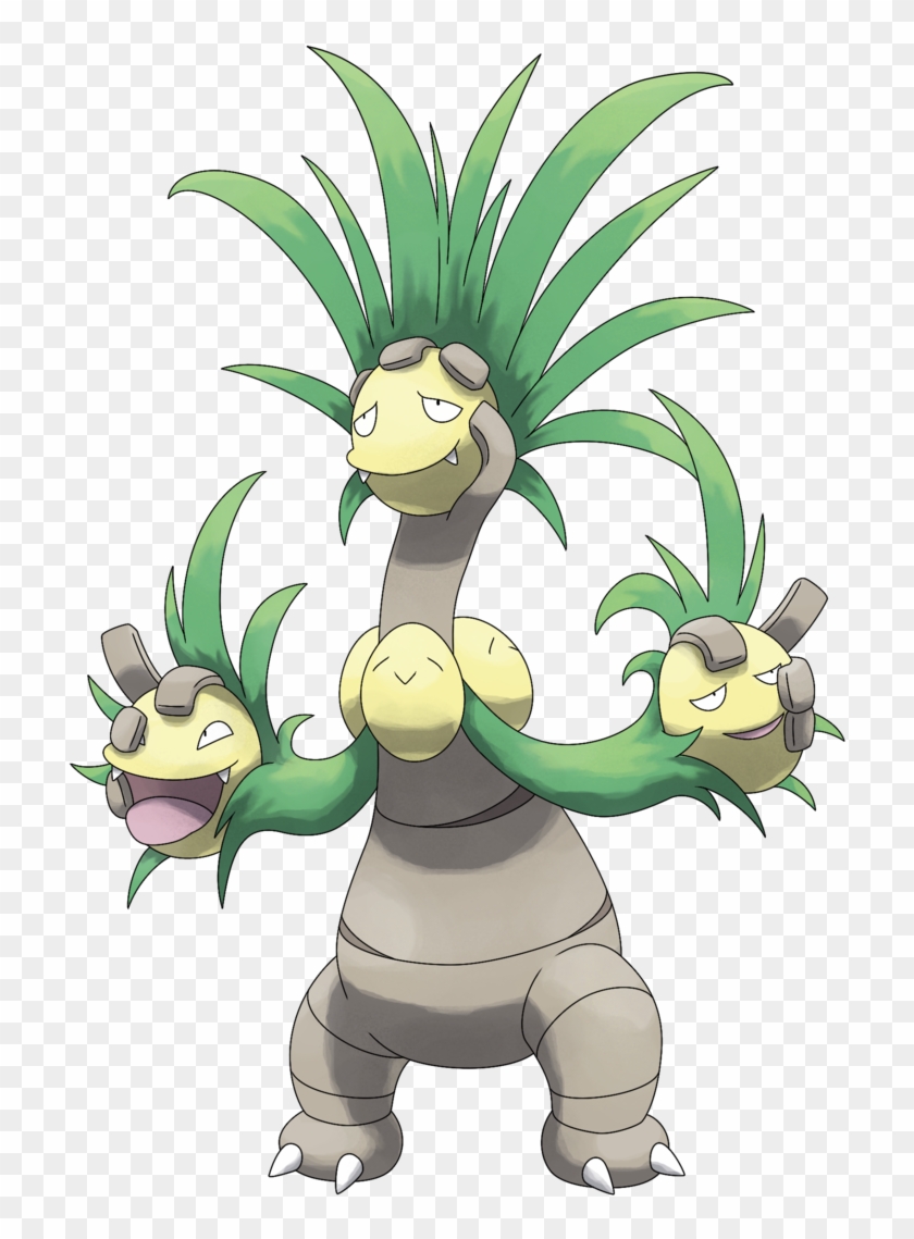 Mega Exeggutor By Smiley-fakemon - Grass And Psychic Pokemon #421493