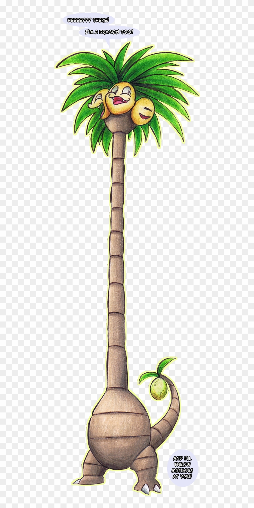 Azyomecha 121 32 Exeggutor By Missionsunshine - Exeggutor #421498