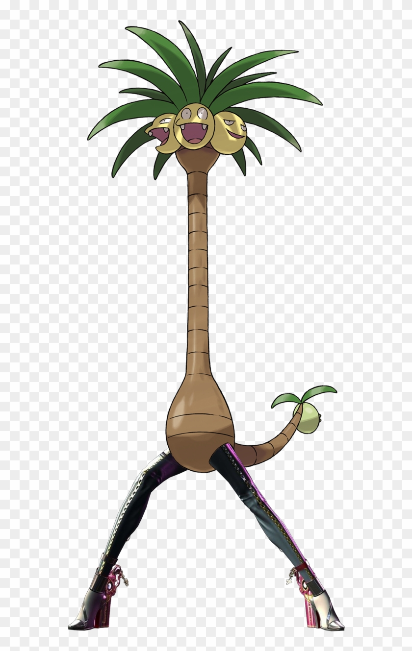 Bayonetta Pokemon Bayonetta's Legs Exeggutor Alola - Bayonetta 2 #421532