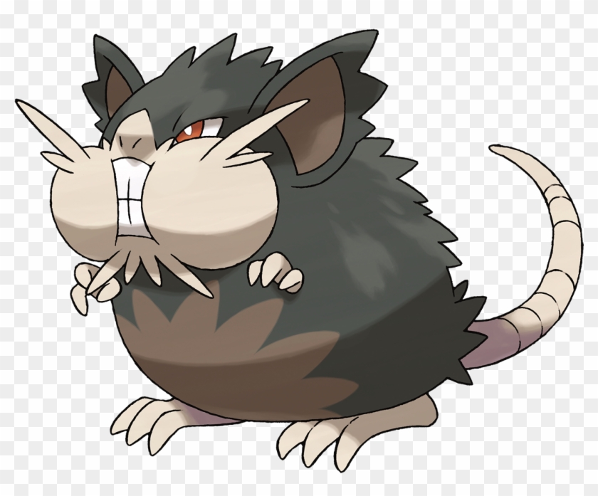 Pokémon Sun & Moon, Sétima Geração, Kanto, Transparente, - Alolan Raticate #421564