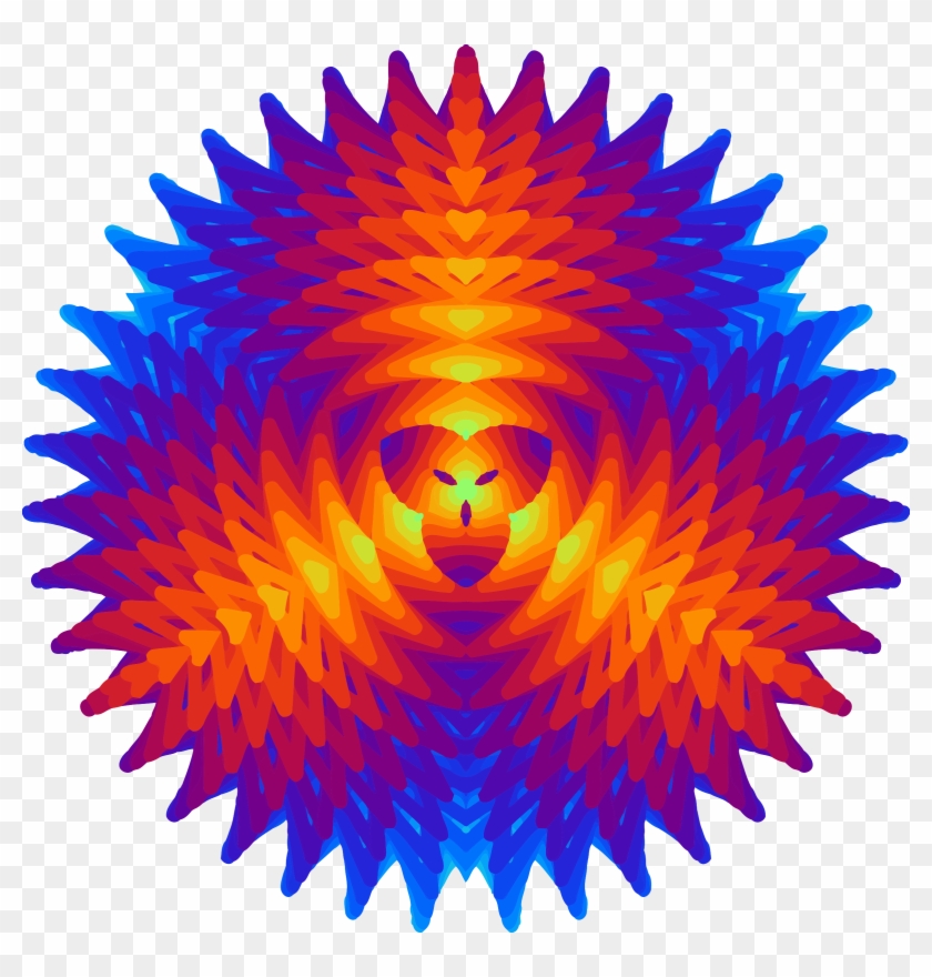 Log In Sign Up Upload Clipart - Colourful Mandala #421602