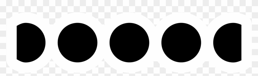 Black Dot Clip Art - Line Of Dots Clipart #421671