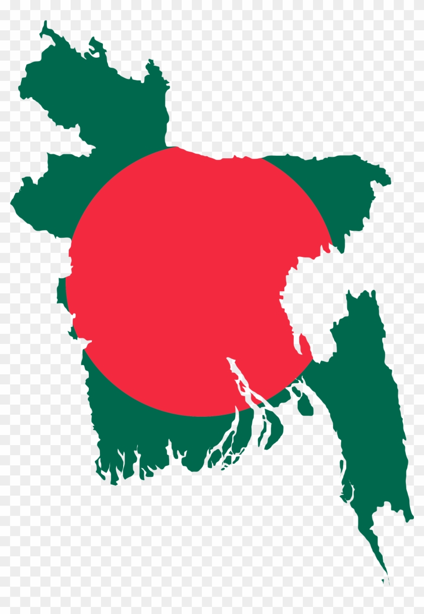 Bangladesh Map Vector #421732