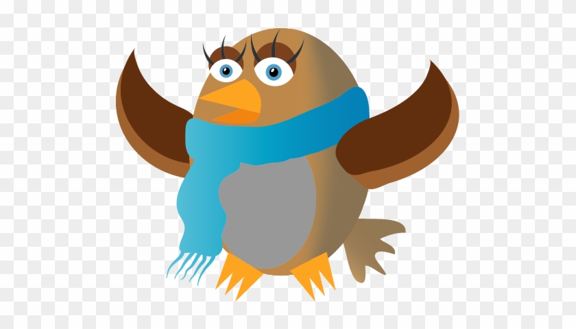 Winter Sparrow Made In Adobe Illustrator - Adobe Illustrator #421779