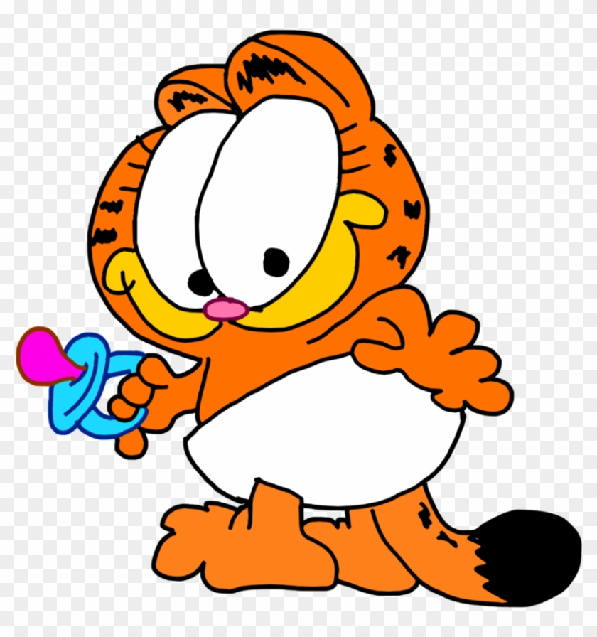 Garfield Baby By Fanvideogames - Garfield Clip Art #421843