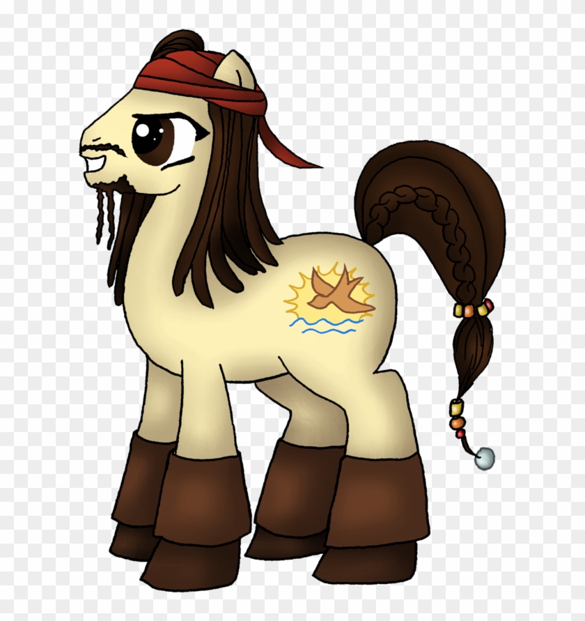 Jack Sparrow Pony By Misscandida - Jack Sparrow As A Pony #421855