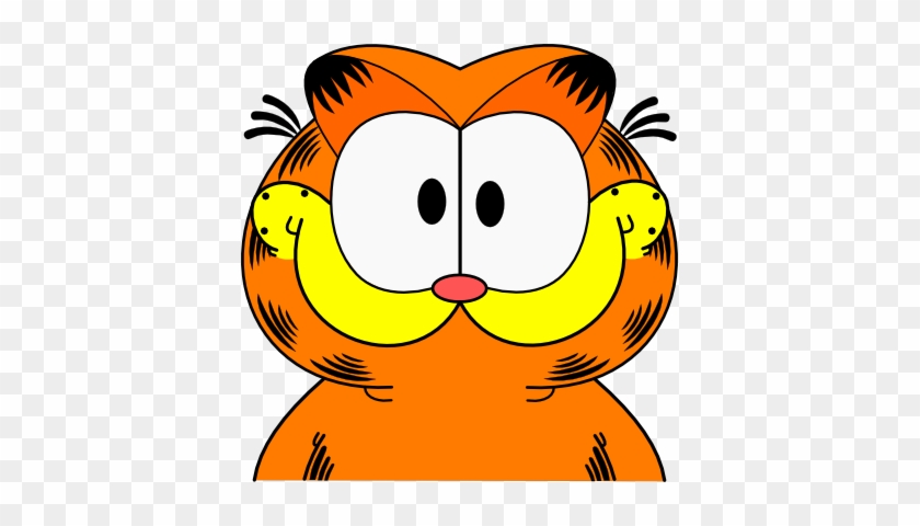 Garfield By Seahawk270 On Deviantart - Garfield Face Transparent Background #421862