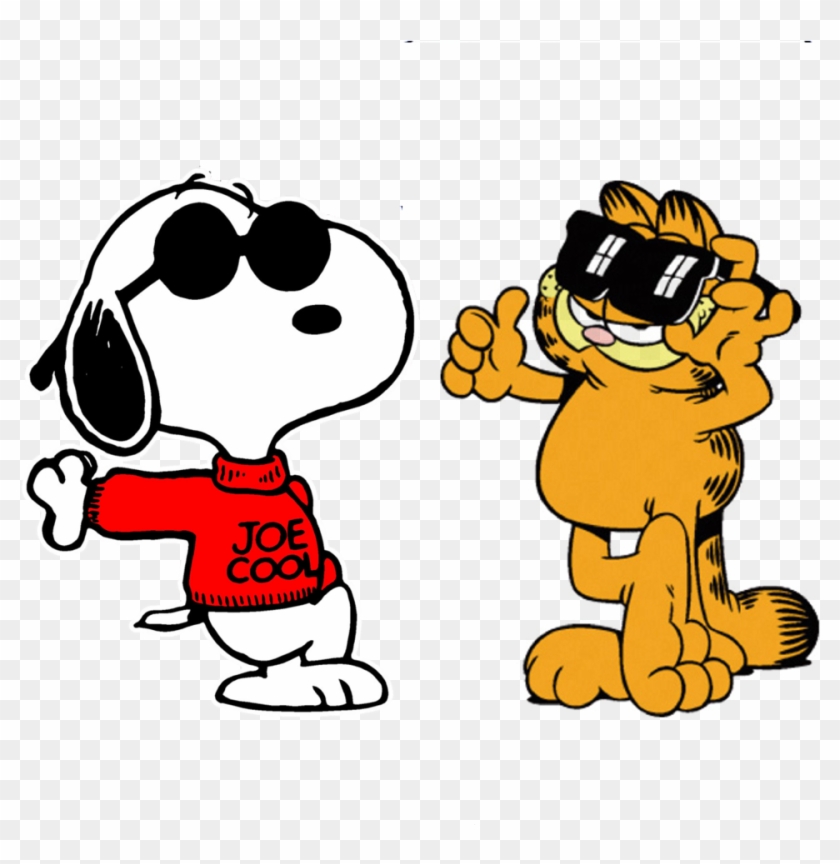 Snoopy And Garfield Cool By Bradsnoopy97 On Deviantart - Snoopy And Garfield Cool By Bradsnoopy97 On Deviantart #421867