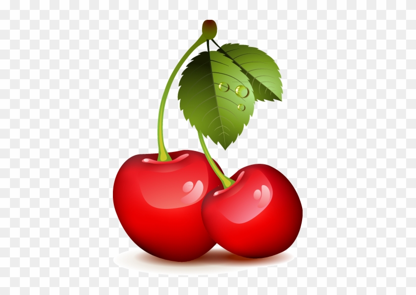 Cherry Clipart Friut - Вишенка Png #421932