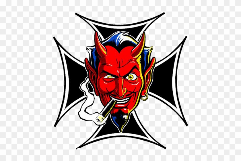 Libra Tattoos Designs High Quality Photos And Flash - Iron Cross Devil #421933