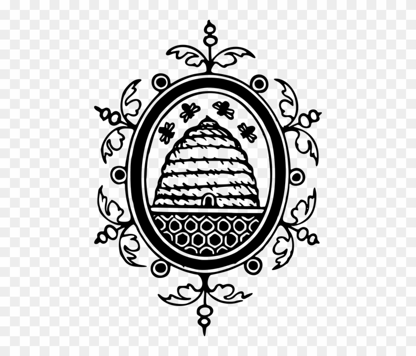 Bee, Beehive, Decoration, Design, Honeycomb, Ornament - Aristaeus Greek Mythology Symbol #421992