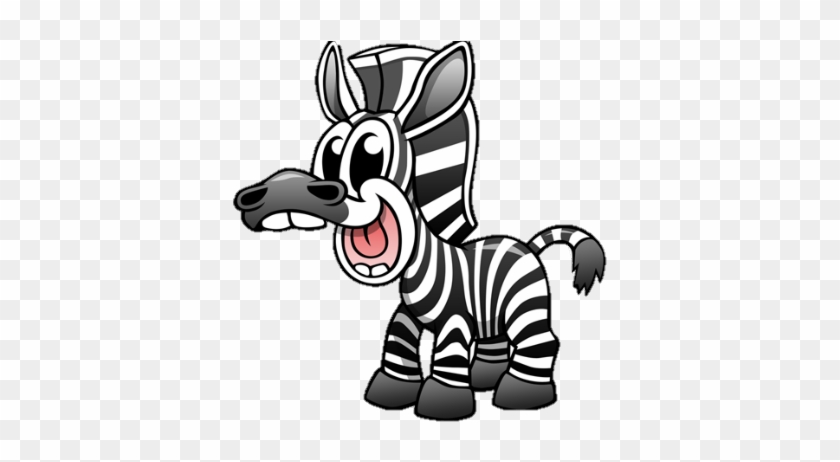 Zebra - Cartoon Zebra No Background #421995