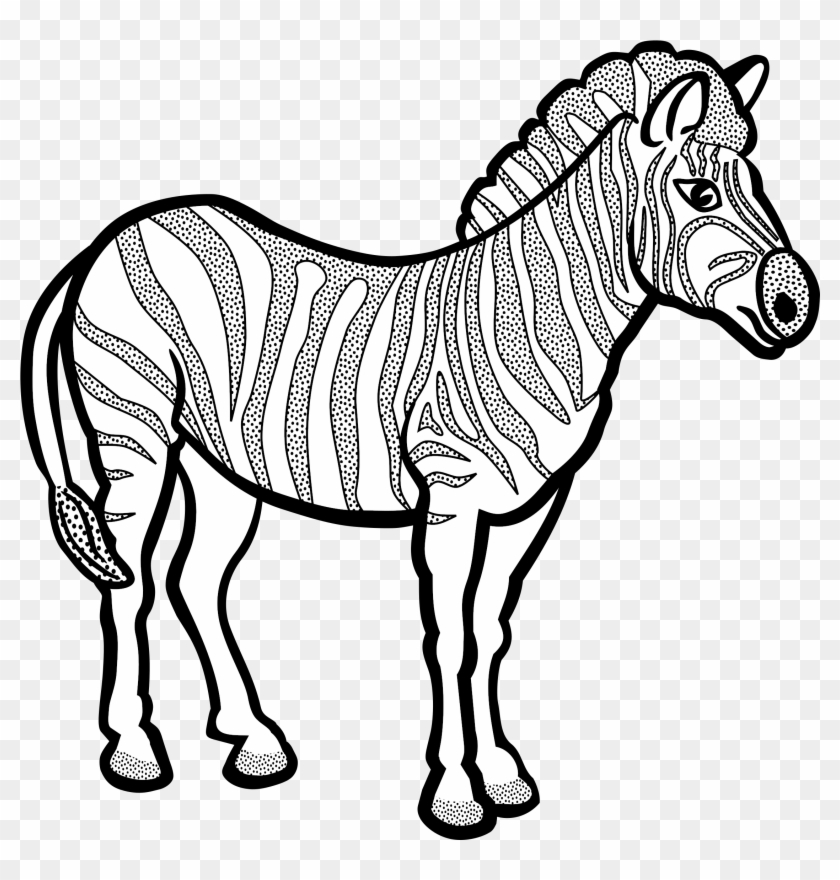 Big Image - Zebra Line Art #422015