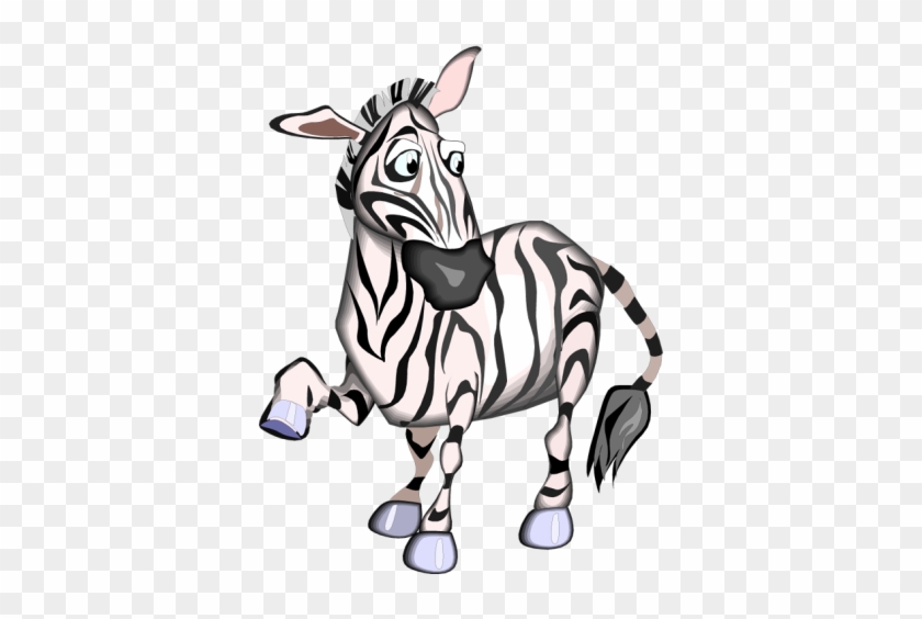 Free Zebra Clipart - Cute Zebra Tile Coaster #422053