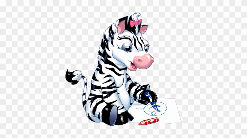 Zebra Cartoon Clipart 6 1 - Girl Zebra Clipart #422152