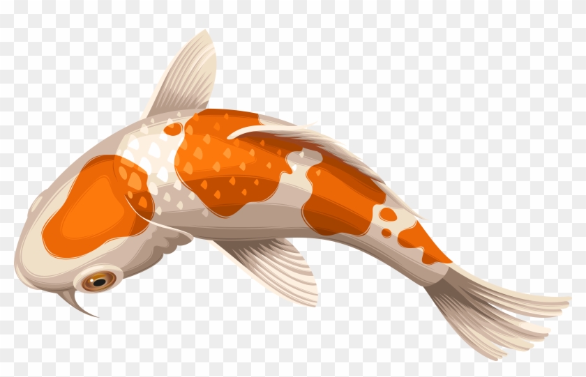 Goldfish Clipart Transparent Fish - Koi Fish Transparent #422196