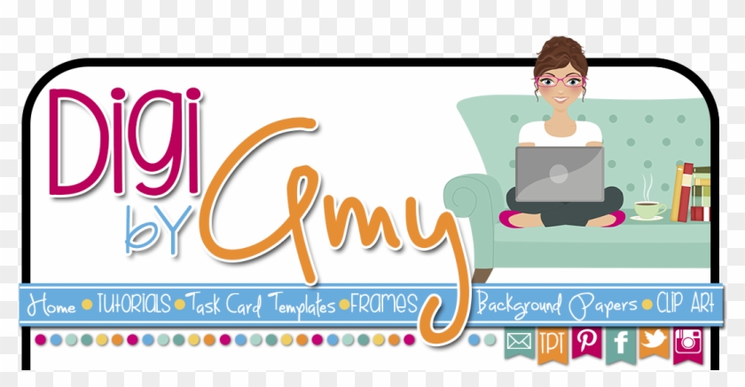 Digi By Amy How To Get Rid Of The White Border In Ppt - Ppt #422350