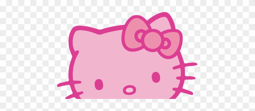 Clip Arts Related To - Hello Kitty Head Pink #422372