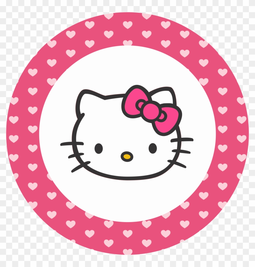 Image Result For Hello Kitty Transparent Circle Card - Hello Kitty Circle Frame #422373