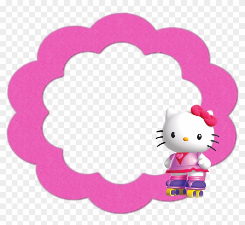 Etiquetas, Botones O Toppers Del Clipart De Hello Kitty - Hello Kitty Roller Rescue #422376