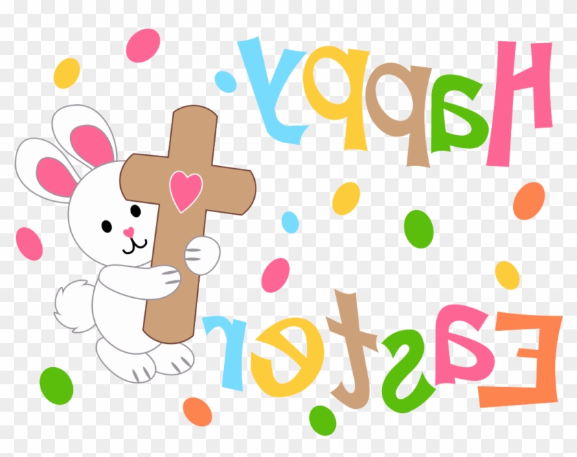 Happy Easter Image With Cross Happy Easter Bunny Crosspng - Happy Easter Image With Cross Happy Easter Bunny Crosspng #422397