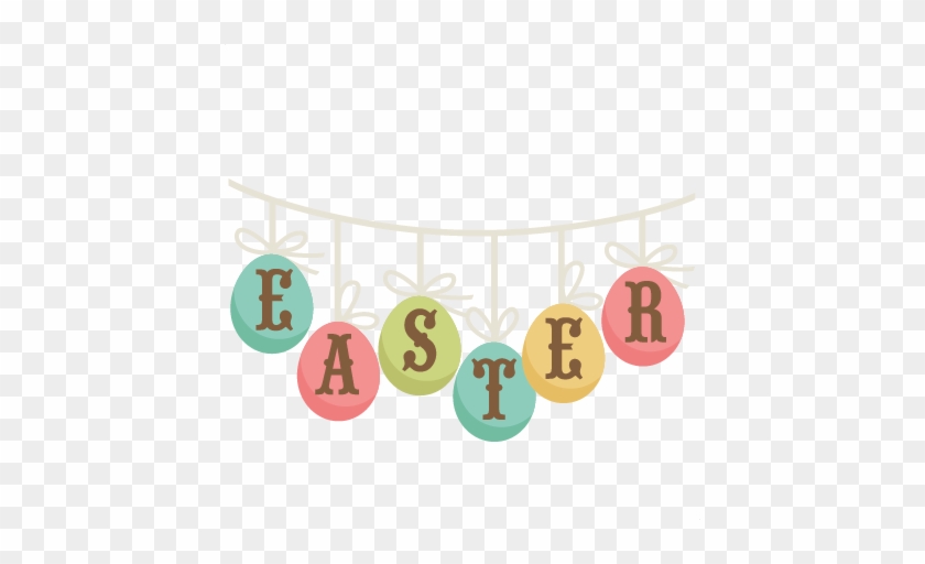 Easter Banner Svg Cutting File Easter Svg Scrapbook - Jackson #422411