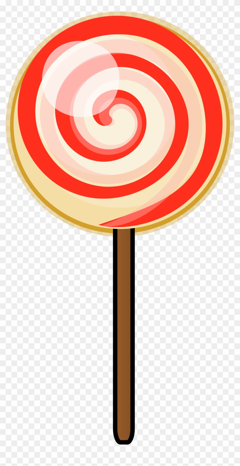 Office Clip Art Striped Lollipop Clipart Free Download - Lollipop Png #422677