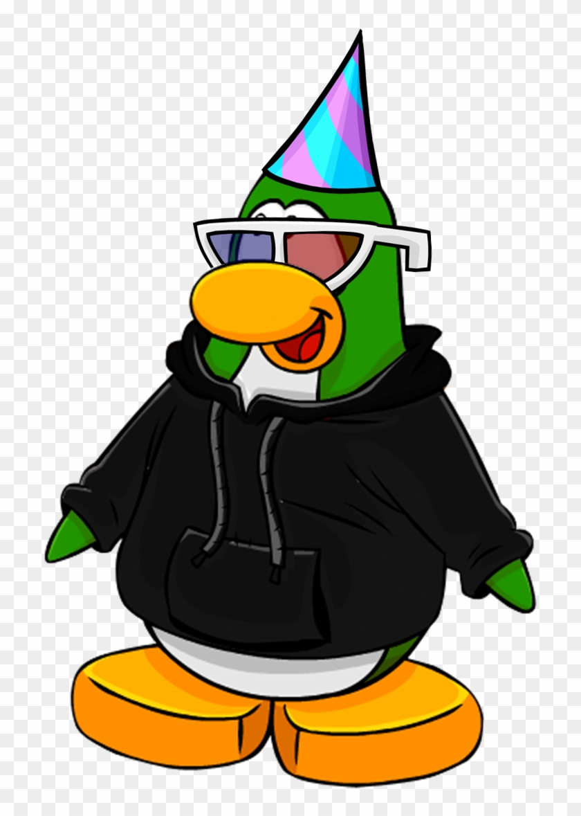 Sniffybear2 Avatar - Club Penguin Black Penguin #422697