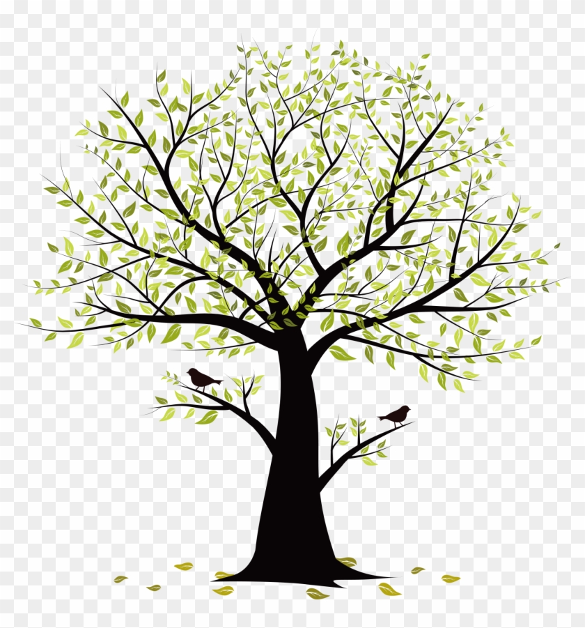 Rama De Árbol De Aves - Tree #422727