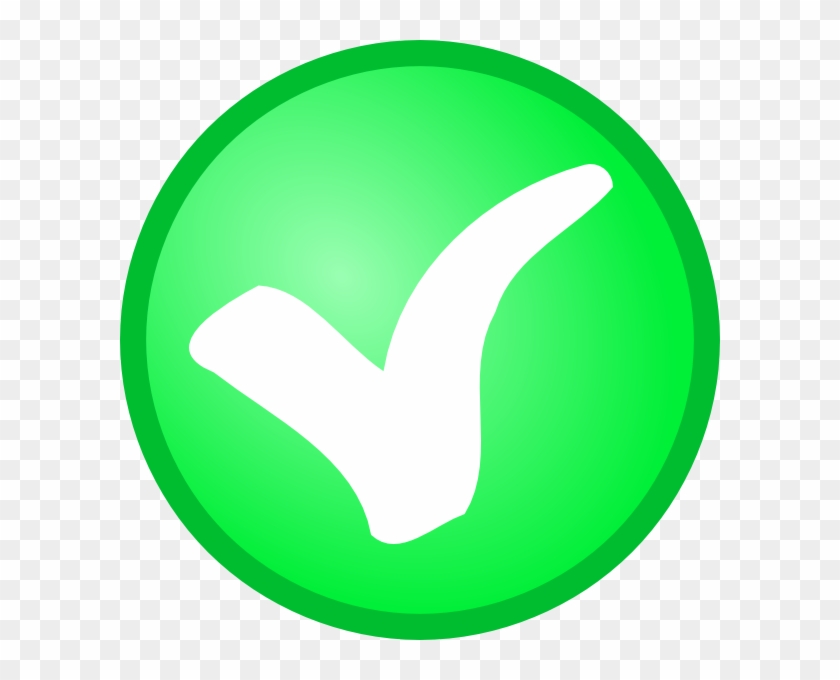 Small Green Check Mark Clip Art - Not Ok Icon #422761